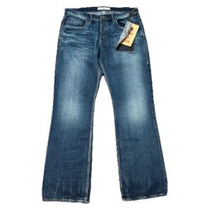 Western Glove Works Jeans 1921 Straight Leg Jeans Men's 36x34  Button Fly